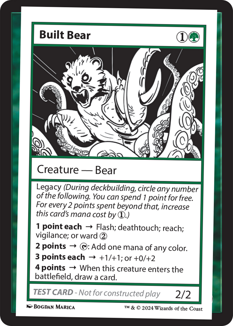 Built Bear [Mystery Booster 2 Playtest Cards] | I Want That Stuff Brandon