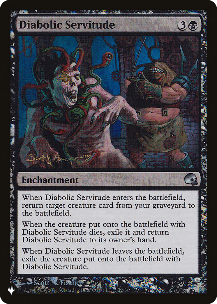 Diabolic Servitude [The List Reprints] | I Want That Stuff Brandon