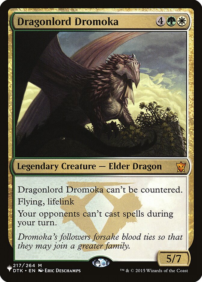 Dragonlord Dromoka [The List] | I Want That Stuff Brandon