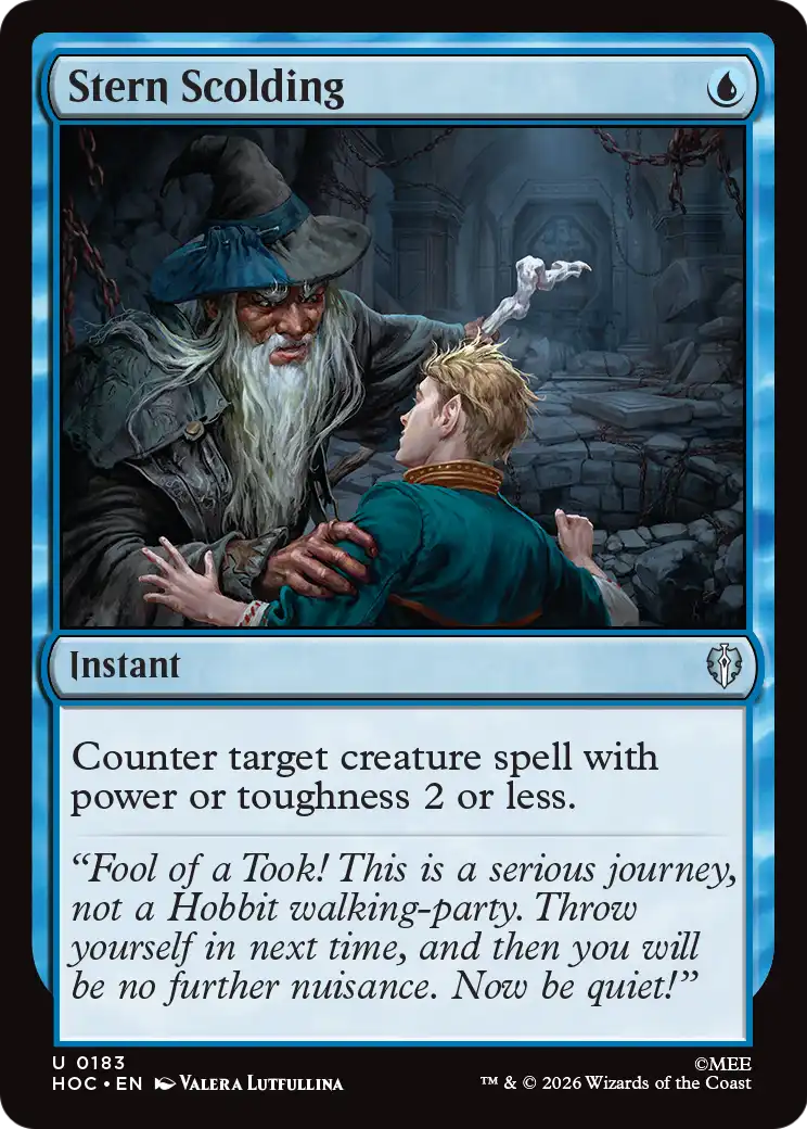 Stern Scolding [The Hobbit: Eternal-Legal] | I Want That Stuff Brandon