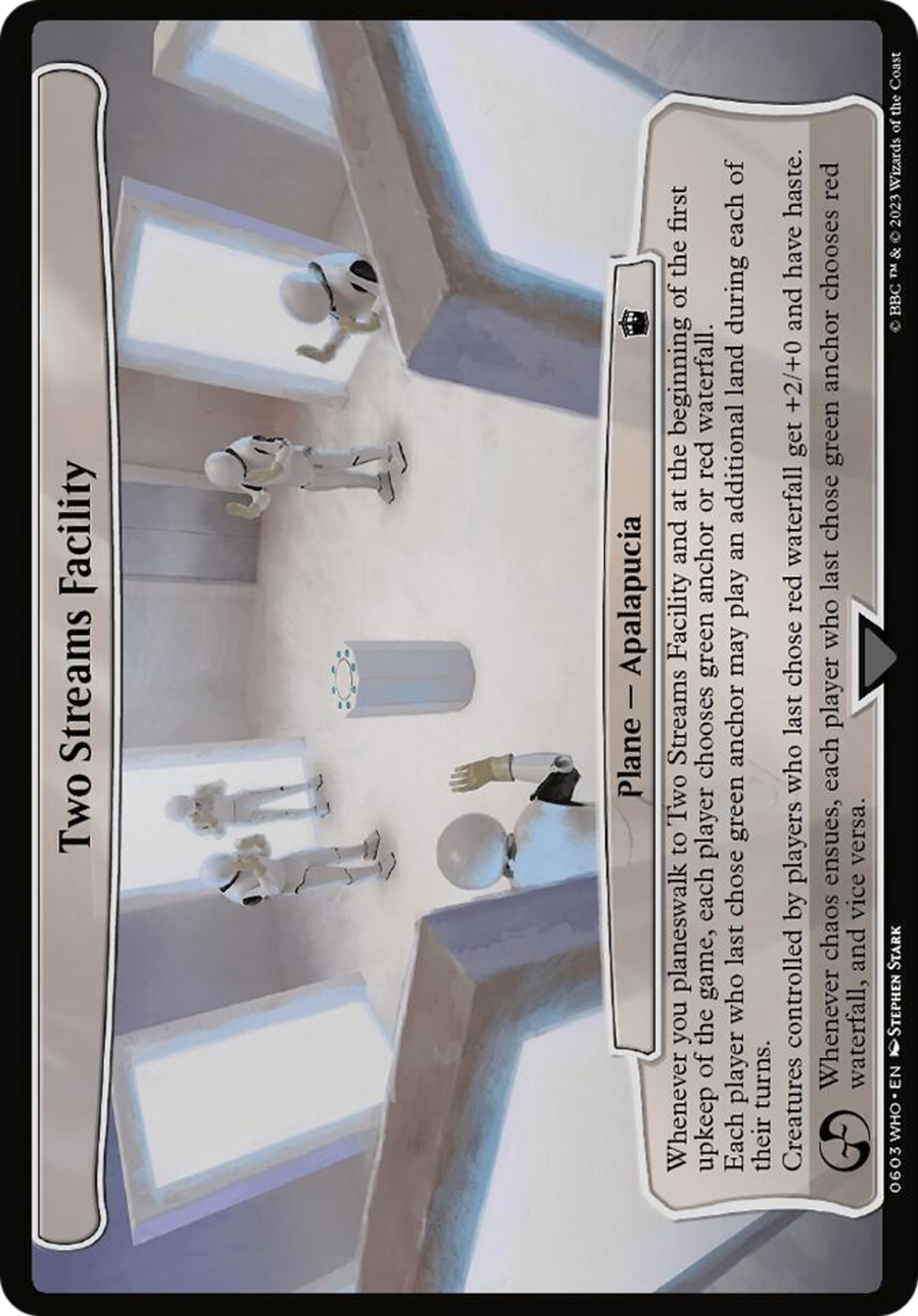 Two Streams Facility [Doctor Who] | I Want That Stuff Brandon