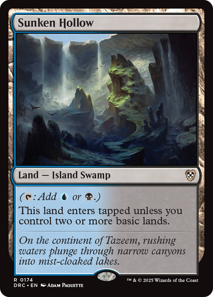 Sunken Hollow [Aetherdrift Commander] | I Want That Stuff Brandon