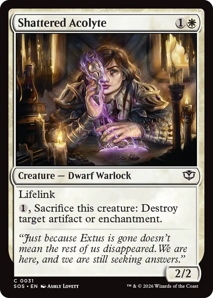 Shattered Acolyte [Secrets of Strixhaven] | I Want That Stuff Brandon