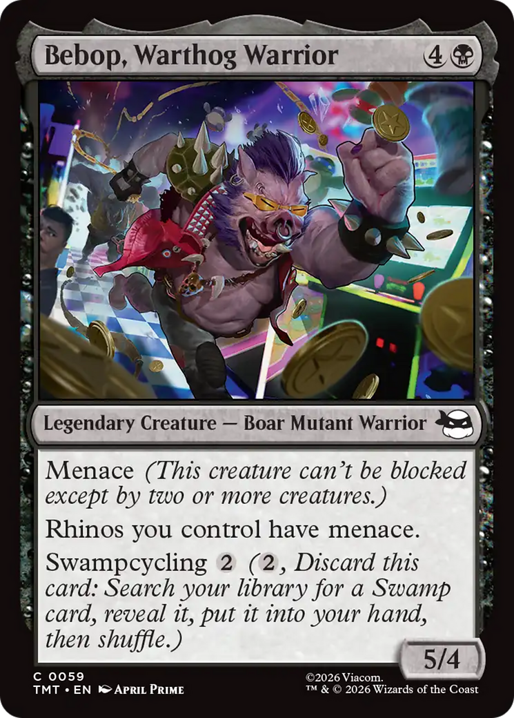 Bebop, Warthog Warrior [Teenage Mutant Ninja Turtles] | I Want That Stuff Brandon
