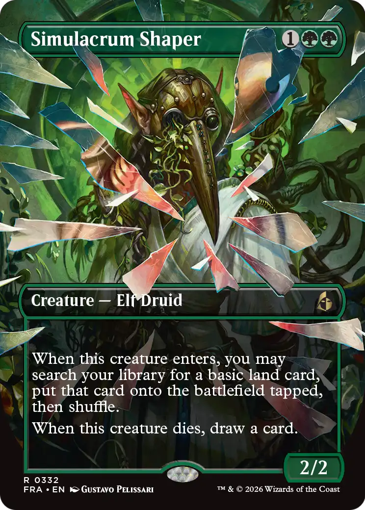 Simulacrum Shaper (Borderless) [Reality Fracture] | I Want That Stuff Brandon