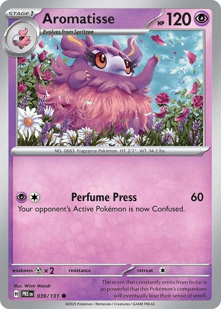 Aromatisse (039/131) [Scarlet & Violet: Prismatic Evolutions] | I Want That Stuff Brandon