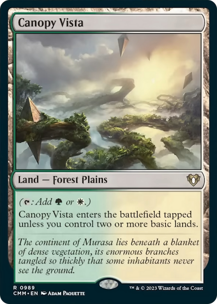 Canopy Vista [Commander Masters] | I Want That Stuff Brandon