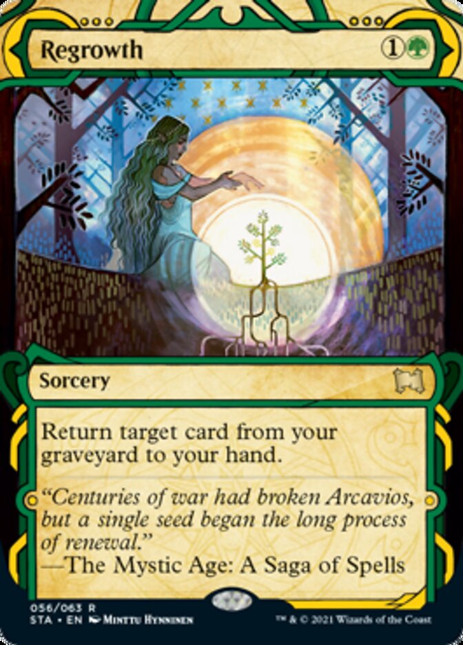 Regrowth (Foil Etched) [Strixhaven: Mystical Archive] | I Want That Stuff Brandon