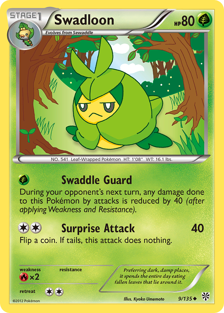 Swadloon (9/135) [Black & White: Plasma Storm] | I Want That Stuff Brandon