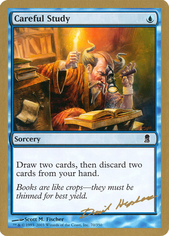 Careful Study (Dave Humpherys) [World Championship Decks 2003] | I Want That Stuff Brandon