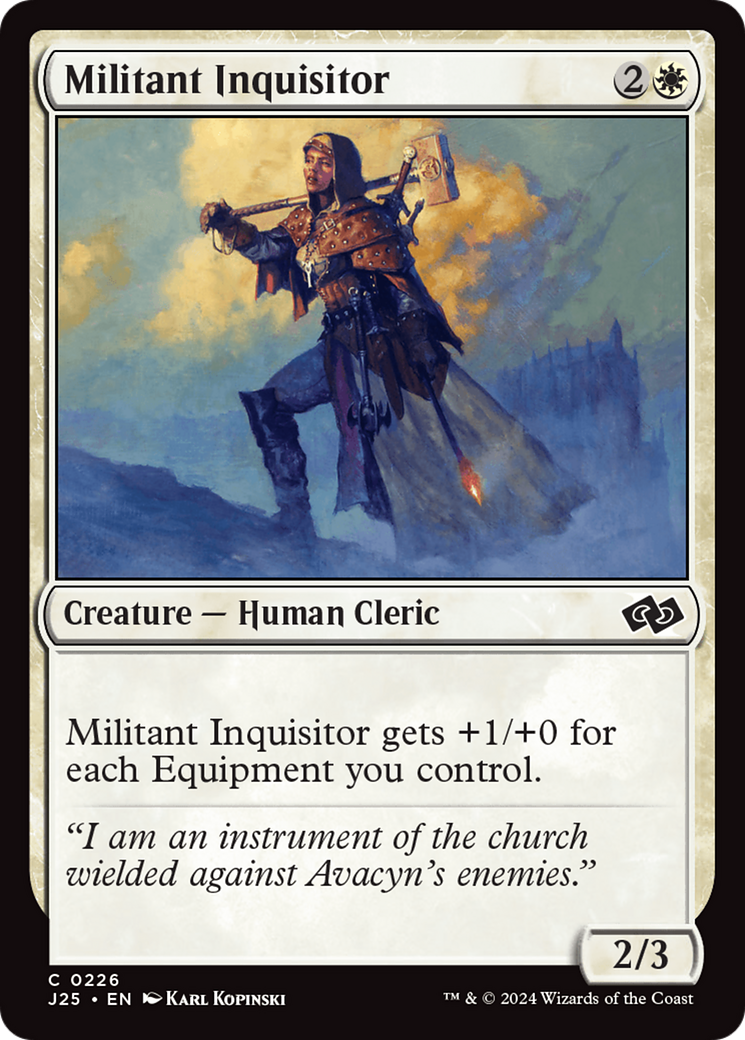 Militant Inquisitor [Foundations Jumpstart] | I Want That Stuff Brandon
