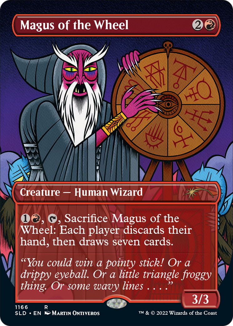 Magus of the Wheel (Borderless) [Secret Lair Drop Series] | I Want That Stuff Brandon