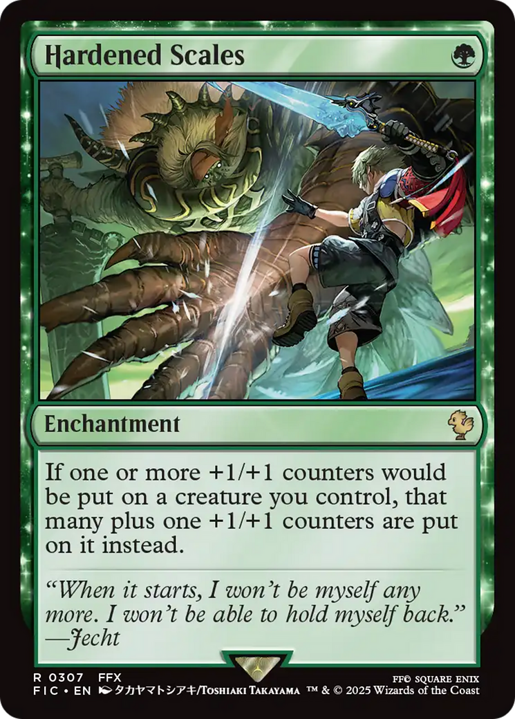 Hardened Scales [FINAL FANTASY Commander] | I Want That Stuff Brandon