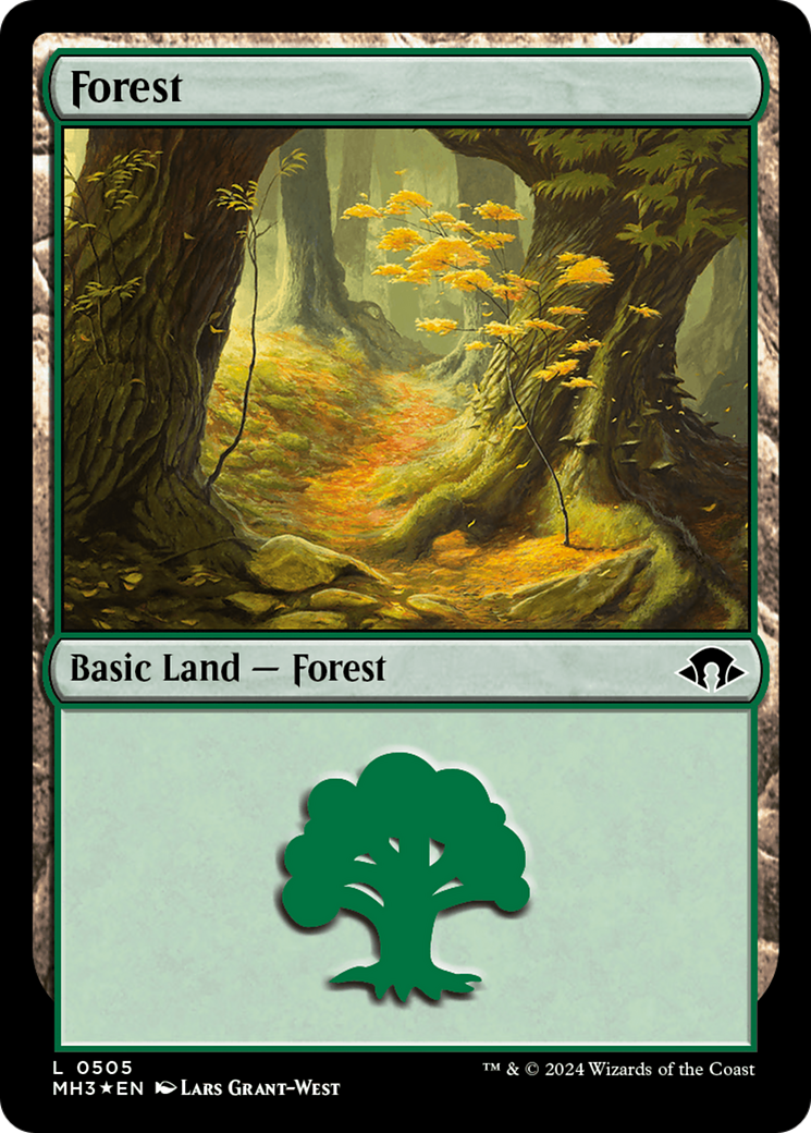 Forest (0505) (Ripple Foil) [Modern Horizons 3] | I Want That Stuff Brandon