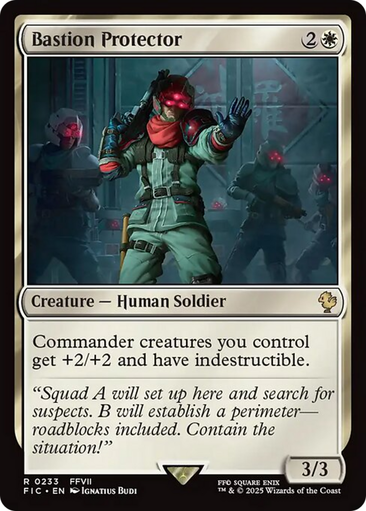 Bastion Protector [FINAL FANTASY Commander] | I Want That Stuff Brandon