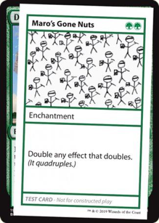 Maro's Gone Nuts (2021 Edition) [Mystery Booster Playtest Cards] | I Want That Stuff Brandon