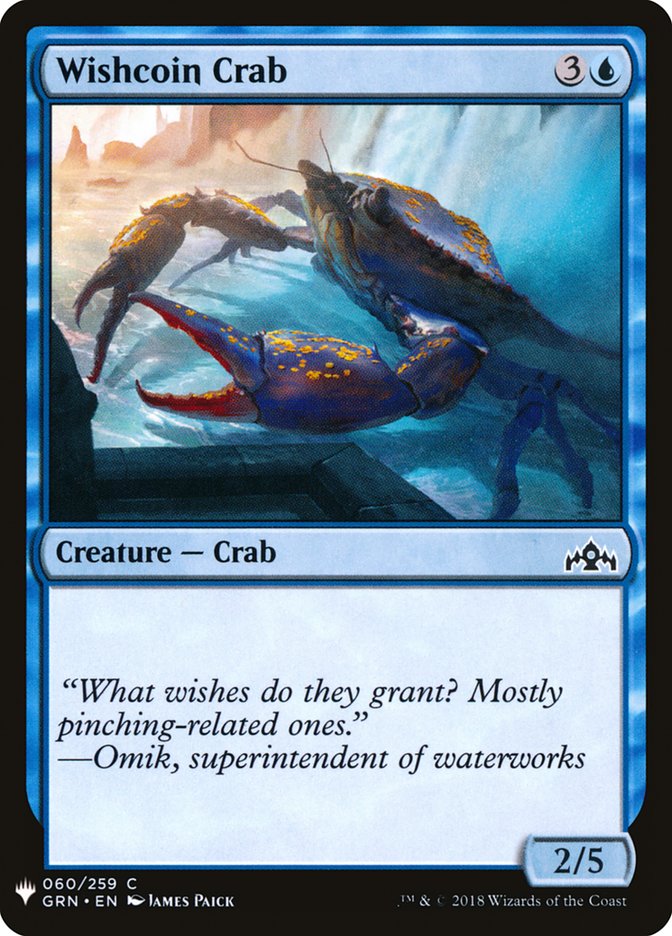 Wishcoin Crab [Mystery Booster] | I Want That Stuff Brandon