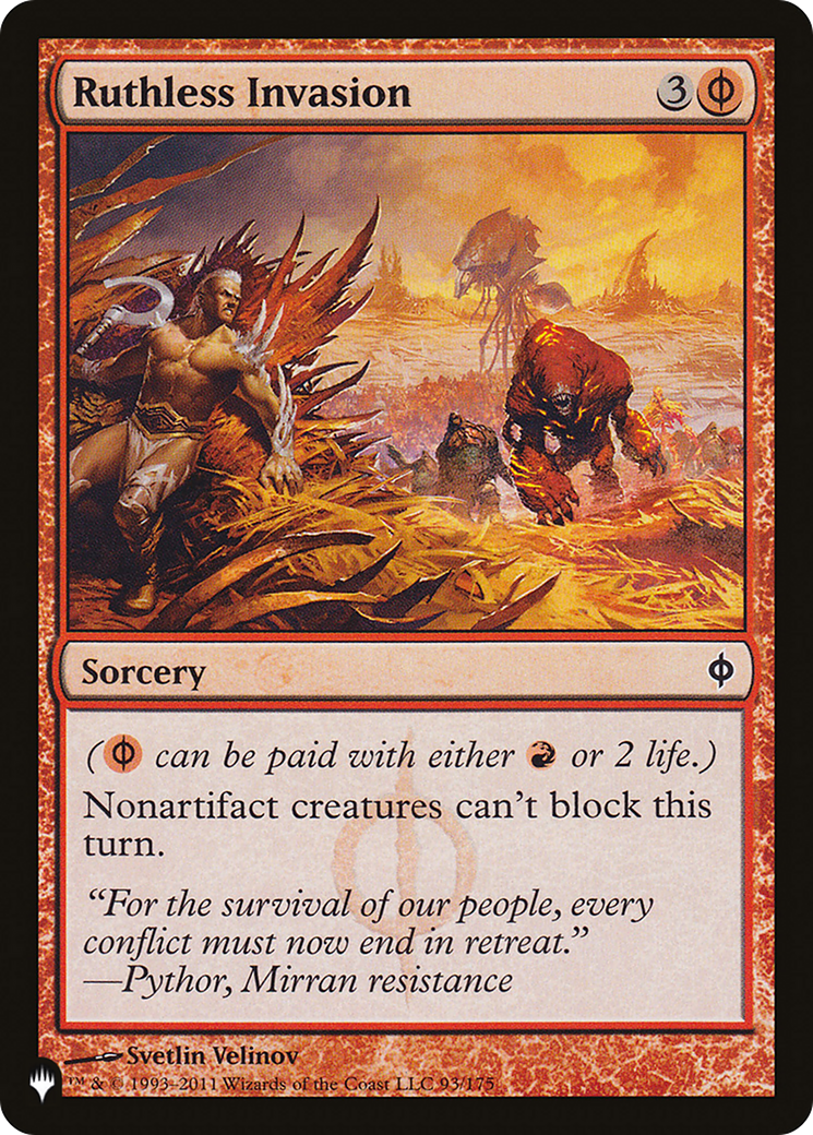 Ruthless Invasion [The List] | I Want That Stuff Brandon