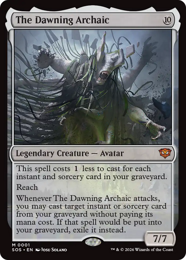 The Dawning Archaic [Secrets of Strixhaven] | I Want That Stuff Brandon