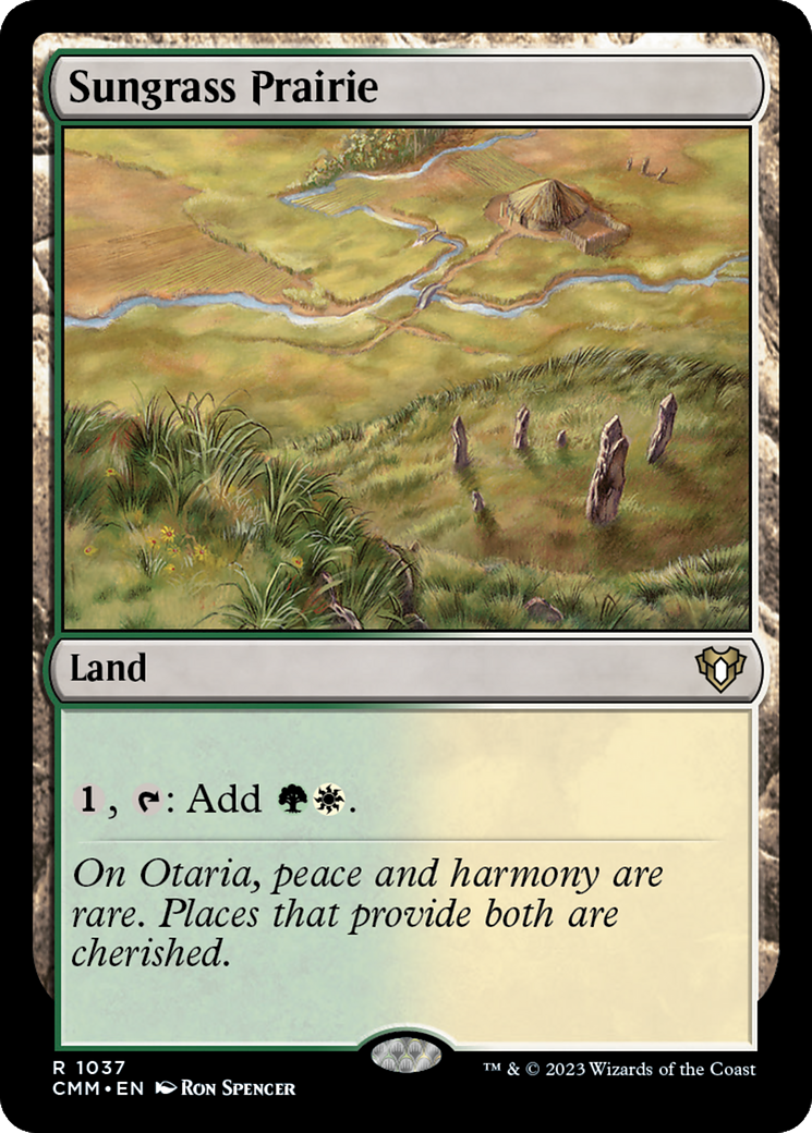 Sungrass Prairie [Commander Masters] | I Want That Stuff Brandon