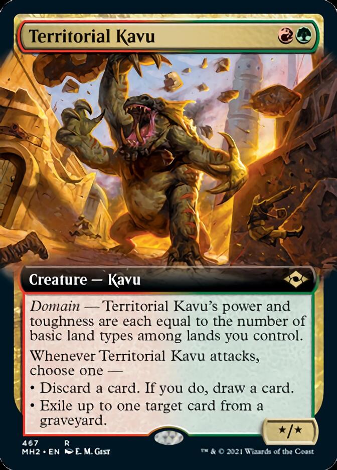 Territorial Kavu (Extended Art) [Modern Horizons 2] | I Want That Stuff Brandon