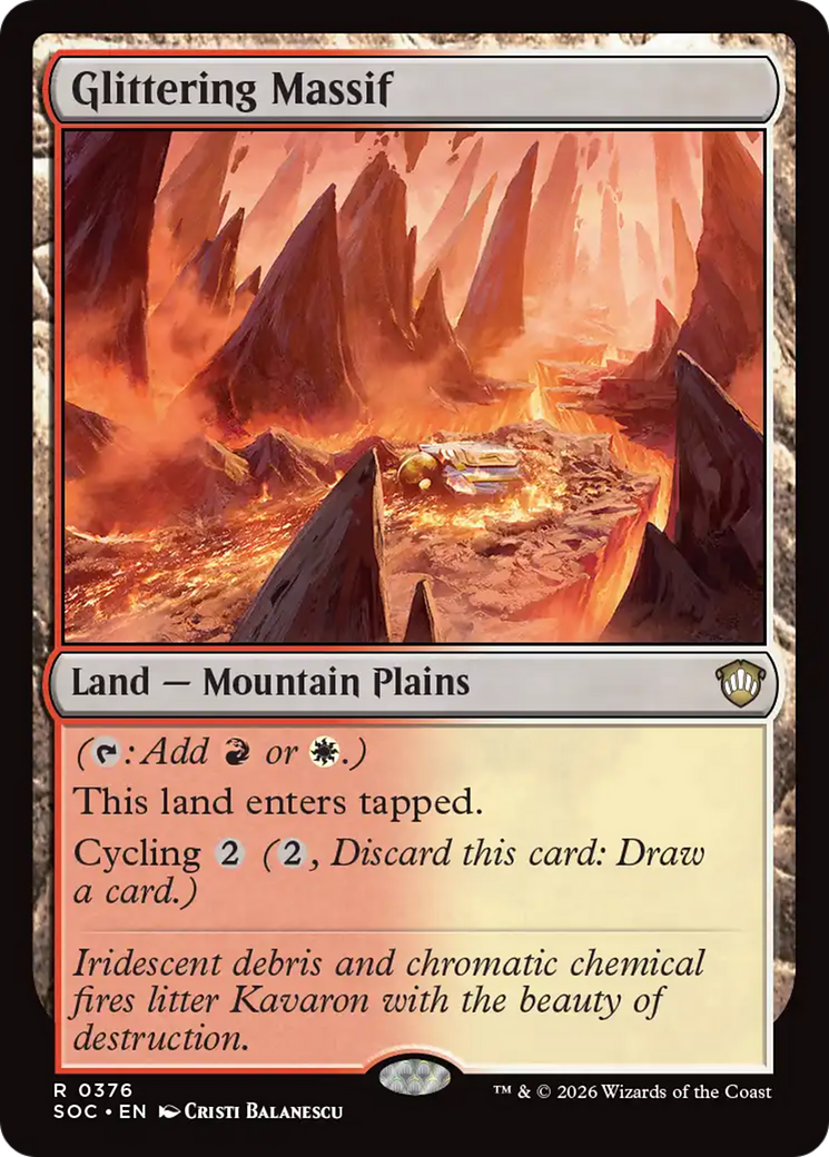 Glittering Massif [Secrets of Strixhaven Commander] | I Want That Stuff Brandon