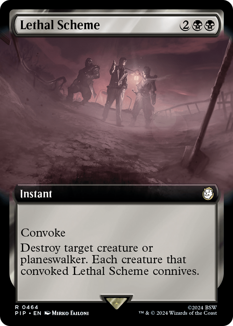 Lethal Scheme (Extended Art) [Fallout] | I Want That Stuff Brandon