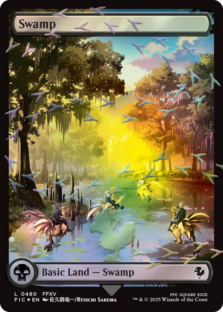 Swamp (Chocobo Track Foil) [FINAL FANTASY Commander] | I Want That Stuff Brandon