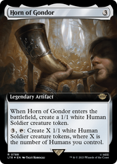 Horn of Gondor (Extended Art) (Surge Foil) [The Lord of the Rings: Tales of Middle-Earth] | I Want That Stuff Brandon