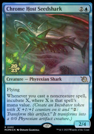 Chrome Host Seedshark [March of the Machine Prerelease Promos] | I Want That Stuff Brandon