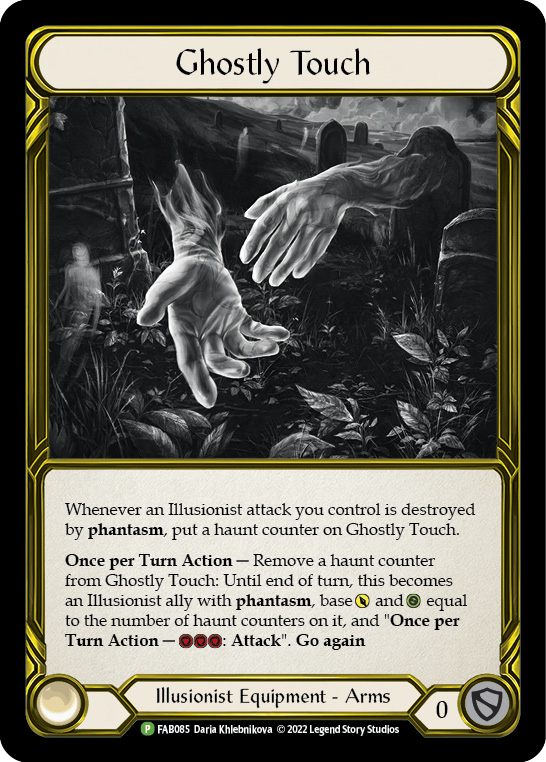 Ghostly Touch (Golden) [FAB085] (Promo)  Cold Foil | I Want That Stuff Brandon
