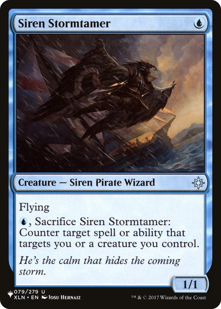 Siren Stormtamer [The List Reprints] | I Want That Stuff Brandon