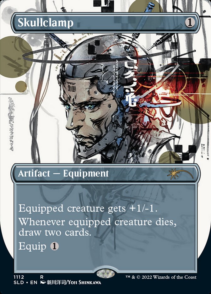 Skullclamp (Borderless) [Secret Lair Drop Series] | I Want That Stuff Brandon