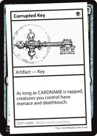 Corrupted Key (2021 Edition) [Mystery Booster Playtest Cards] | I Want That Stuff Brandon