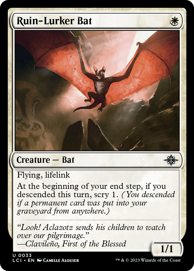 Ruin-Lurker Bat [The Lost Caverns of Ixalan] | I Want That Stuff Brandon