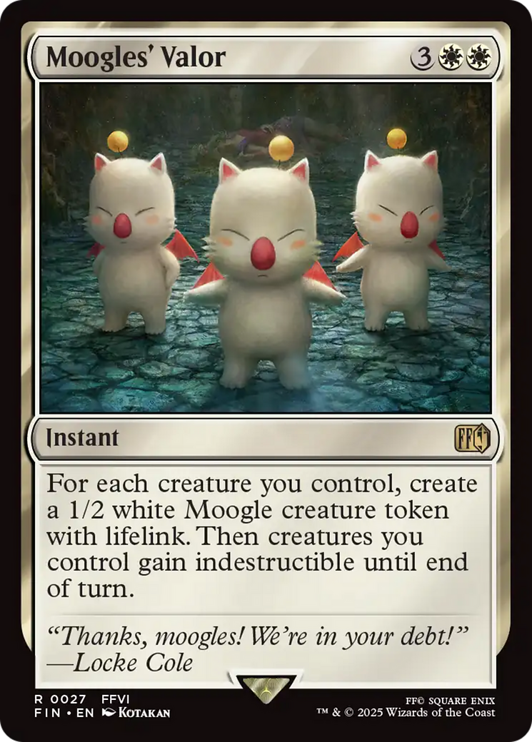Moogles' Valor [FINAL FANTASY] | I Want That Stuff Brandon