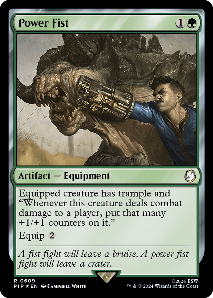 Power Fist (Surge Foil) [Fallout] | I Want That Stuff Brandon