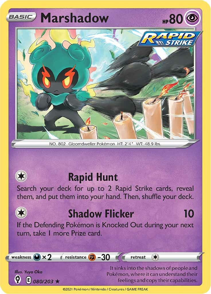 Marshadow (080/203) [Sword & Shield: Evolving Skies] | I Want That Stuff Brandon