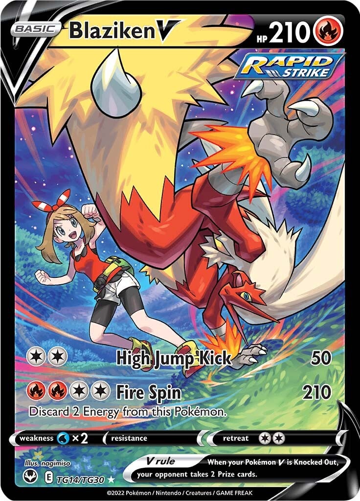 Blaziken V (TG14/TG30) [Sword & Shield: Silver Tempest] | I Want That Stuff Brandon