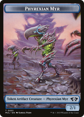 Phyrexian Myr // Phyrexian Hydra (11) Double-Sided Token [March of the Machine Tokens] | I Want That Stuff Brandon