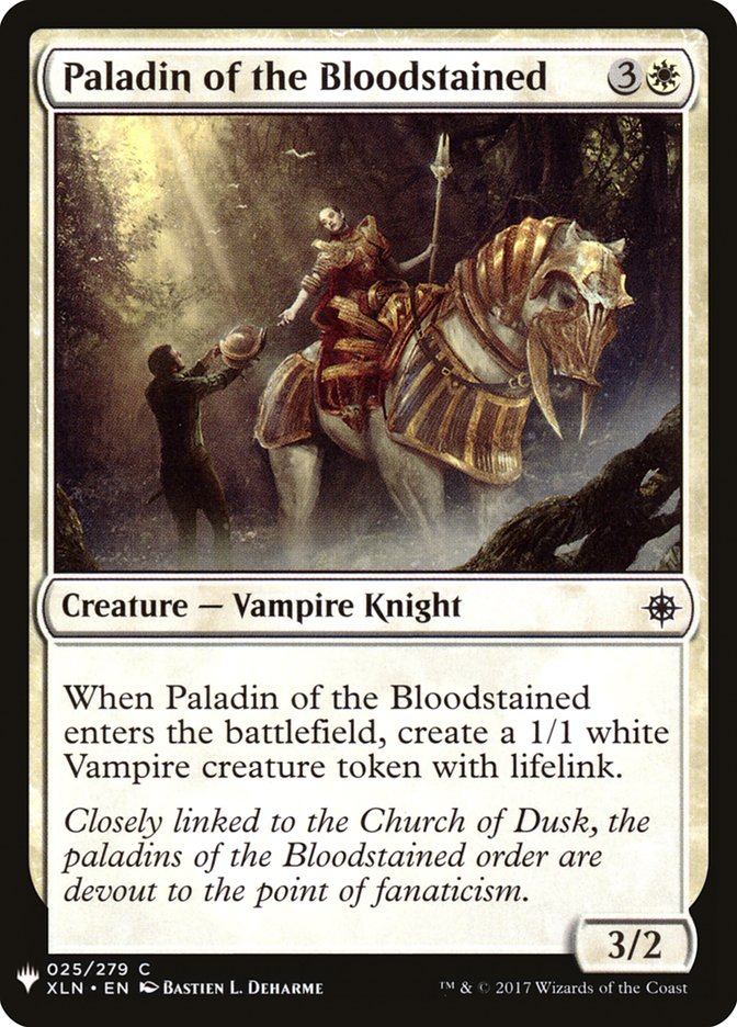 Paladin of the Bloodstained [Mystery Booster] | I Want That Stuff Brandon