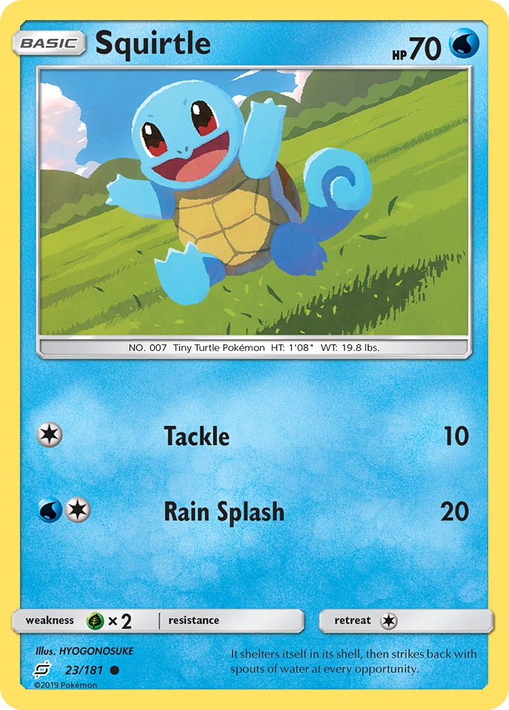 Squirtle (23/181) [Sun & Moon: Team Up] | I Want That Stuff Brandon