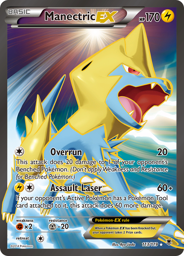 Manectric EX (113/119) [XY: Phantom Forces] | I Want That Stuff Brandon