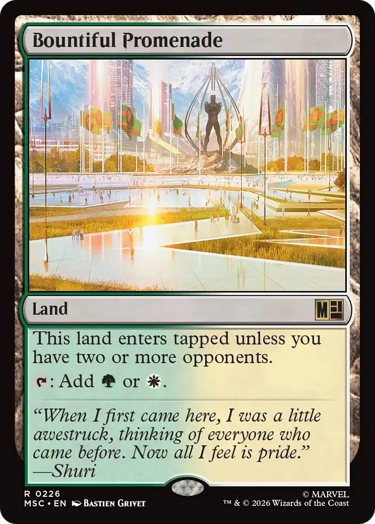 Bountiful Promenade [Marvel Super Heroes Commander] | I Want That Stuff Brandon