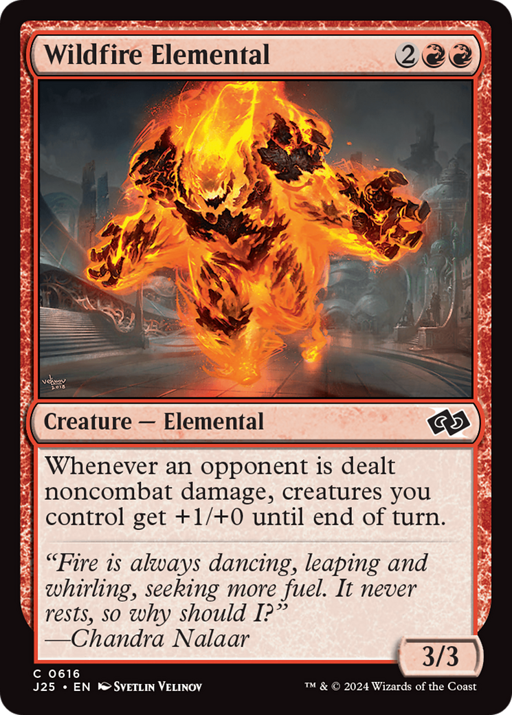 Wildfire Elemental [Foundations Jumpstart] | I Want That Stuff Brandon