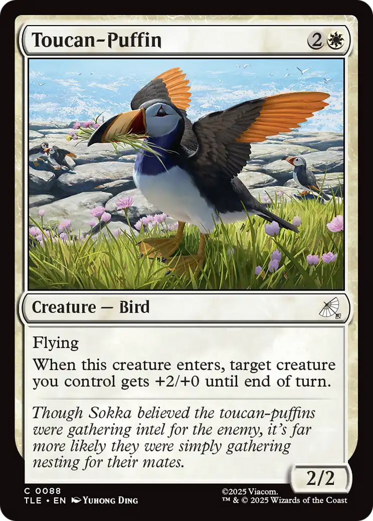 Toucan-Puffin [Avatar: The Last Airbender: Eternal-Legal] | I Want That Stuff Brandon