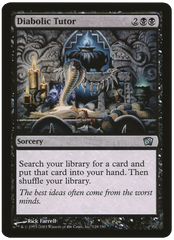 Diabolic Tutor (Oversized) [Eighth Edition Box Topper] | I Want That Stuff Brandon