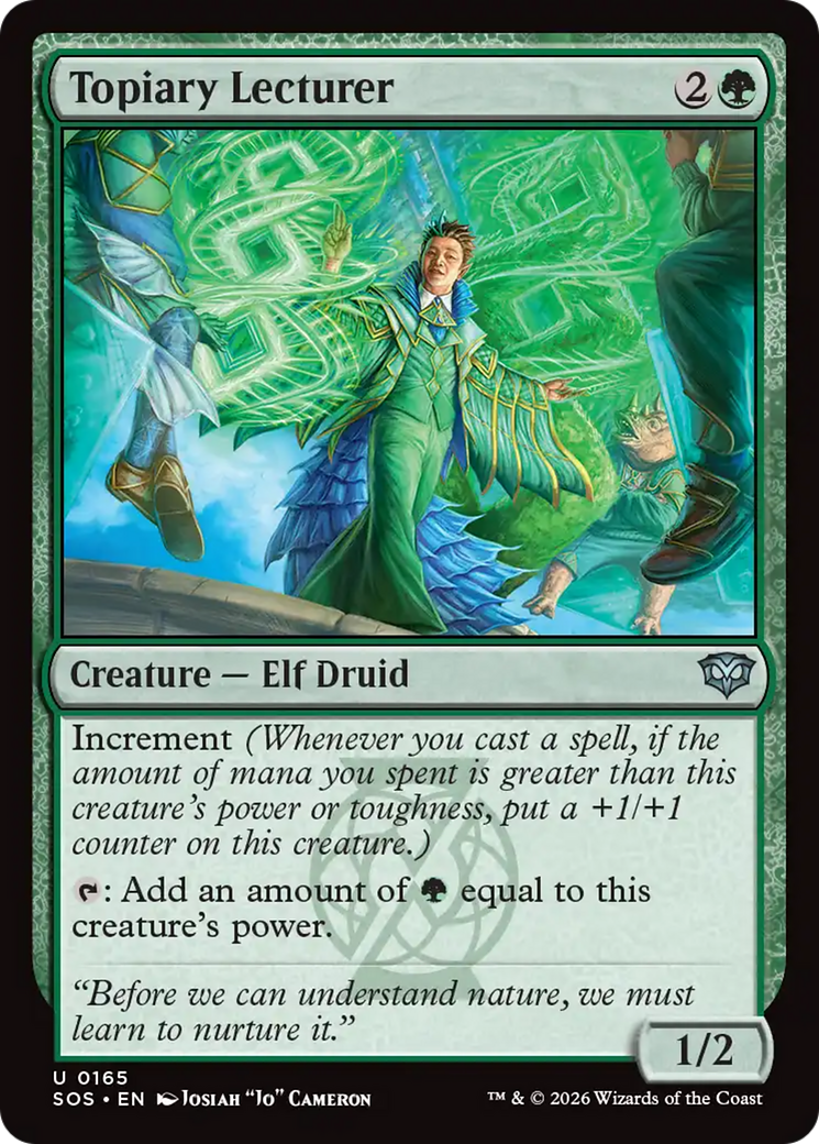 Topiary Lecturer [Secrets of Strixhaven] | I Want That Stuff Brandon