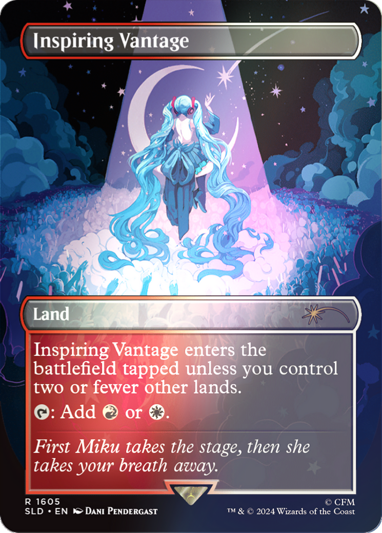 Inspiring Vantage (1605) (Rainbow Foil) [Secret Lair Drop Series] | I Want That Stuff Brandon
