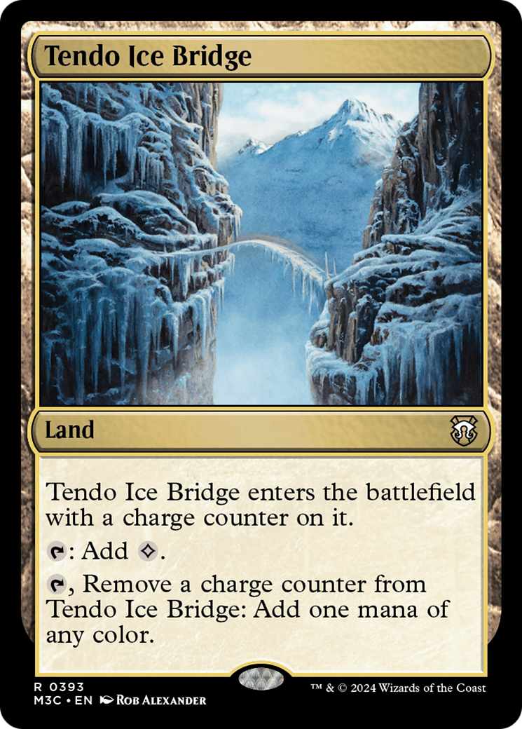 Tendo Ice Bridge (Ripple Foil) [Modern Horizons 3 Commander] | I Want That Stuff Brandon